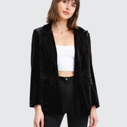 Belle & Bloom Eternity Velvet Blazer