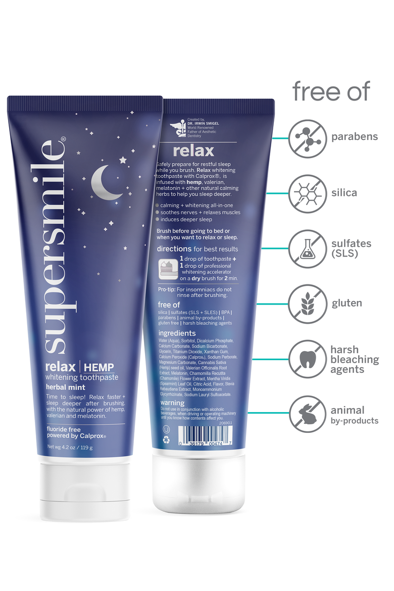 Professional Relax Whitening Toothpaste, Alternate, color, White