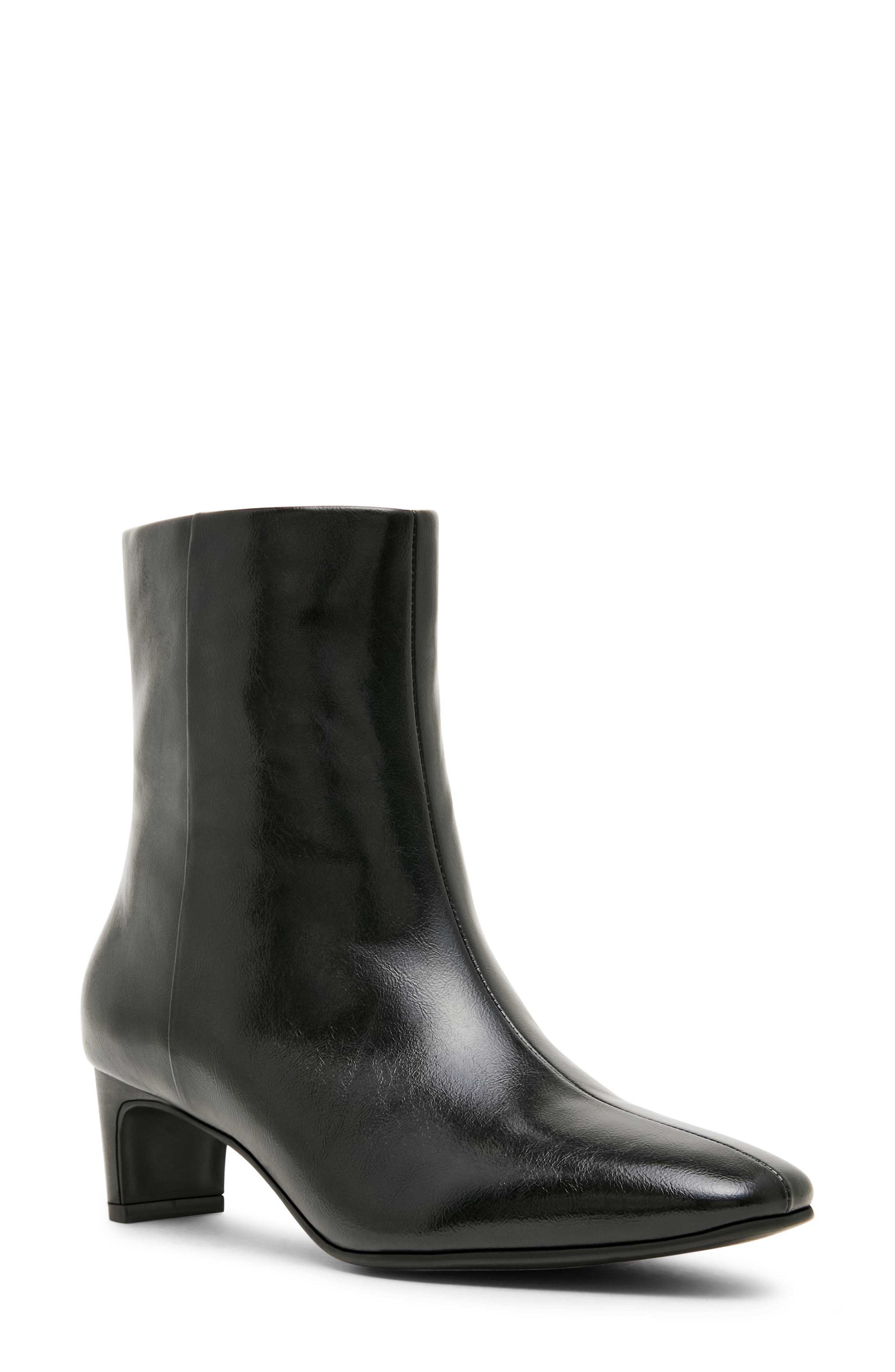 Serra Waterproof Bootie, Main, color, BLACK SMOOTH