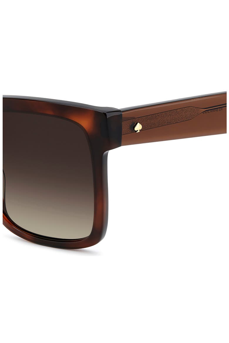 Shira 55mm Sunglasses, Alternate, color, HAVANA/ BROWN SF