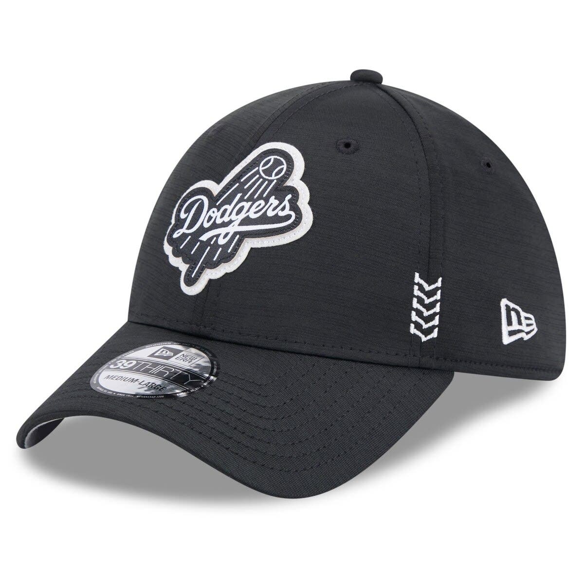 New Era Dodgers 39THIRTY キャップ New Era Men's New Era Black Los Angeles Dodgers 2024 Clubhouse