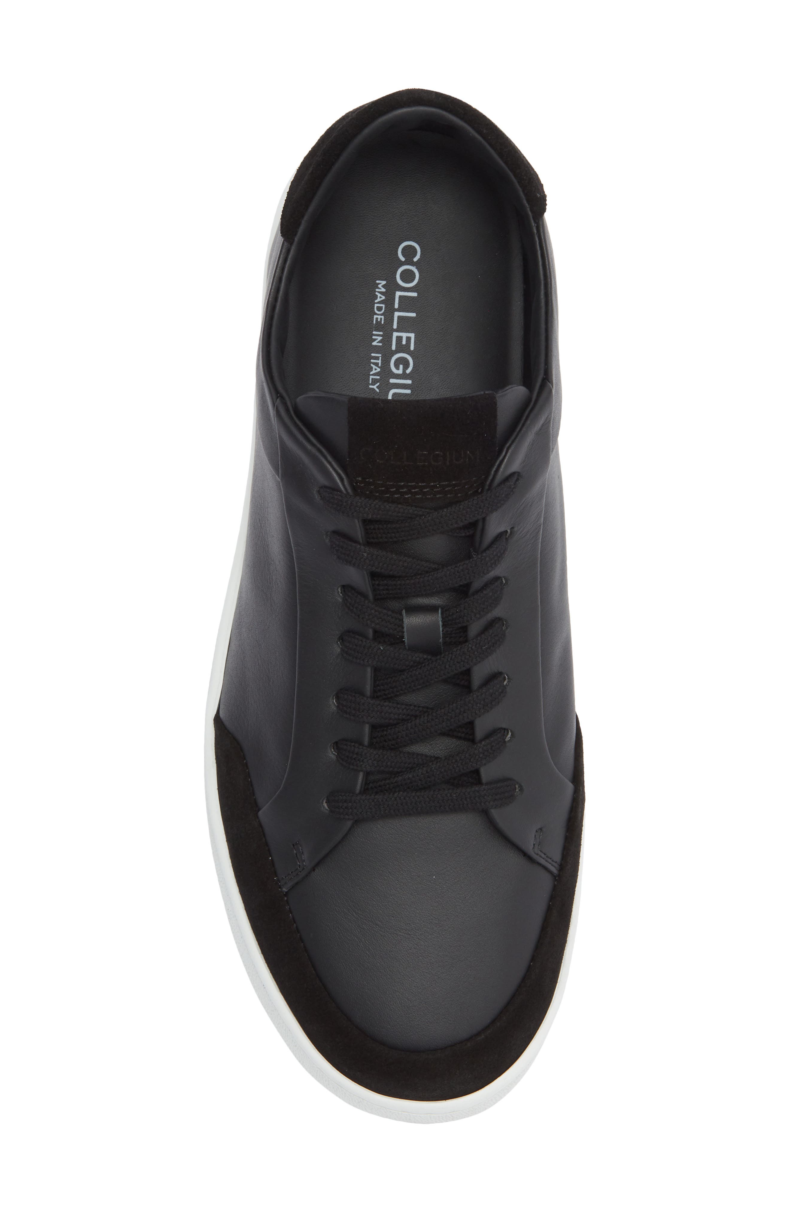Collegium Pillar Court Sneaker, Alternate, color, Black