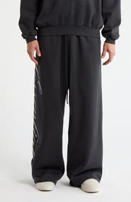 Fear of God Essentials Lounge Heavy Fleece Wide Leg Sweatpants
