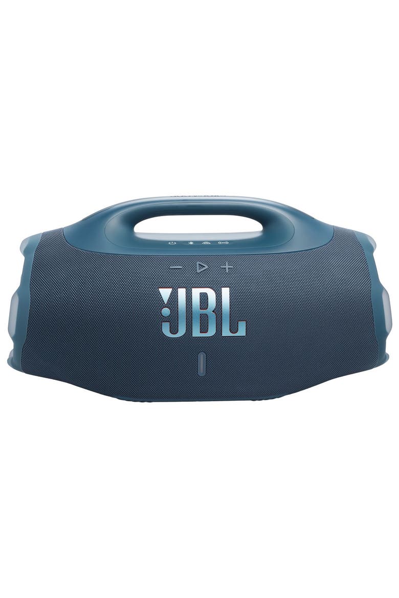 Boombox 4 Waterproof Portable Bluetooth Speaker, Main, color, Blue