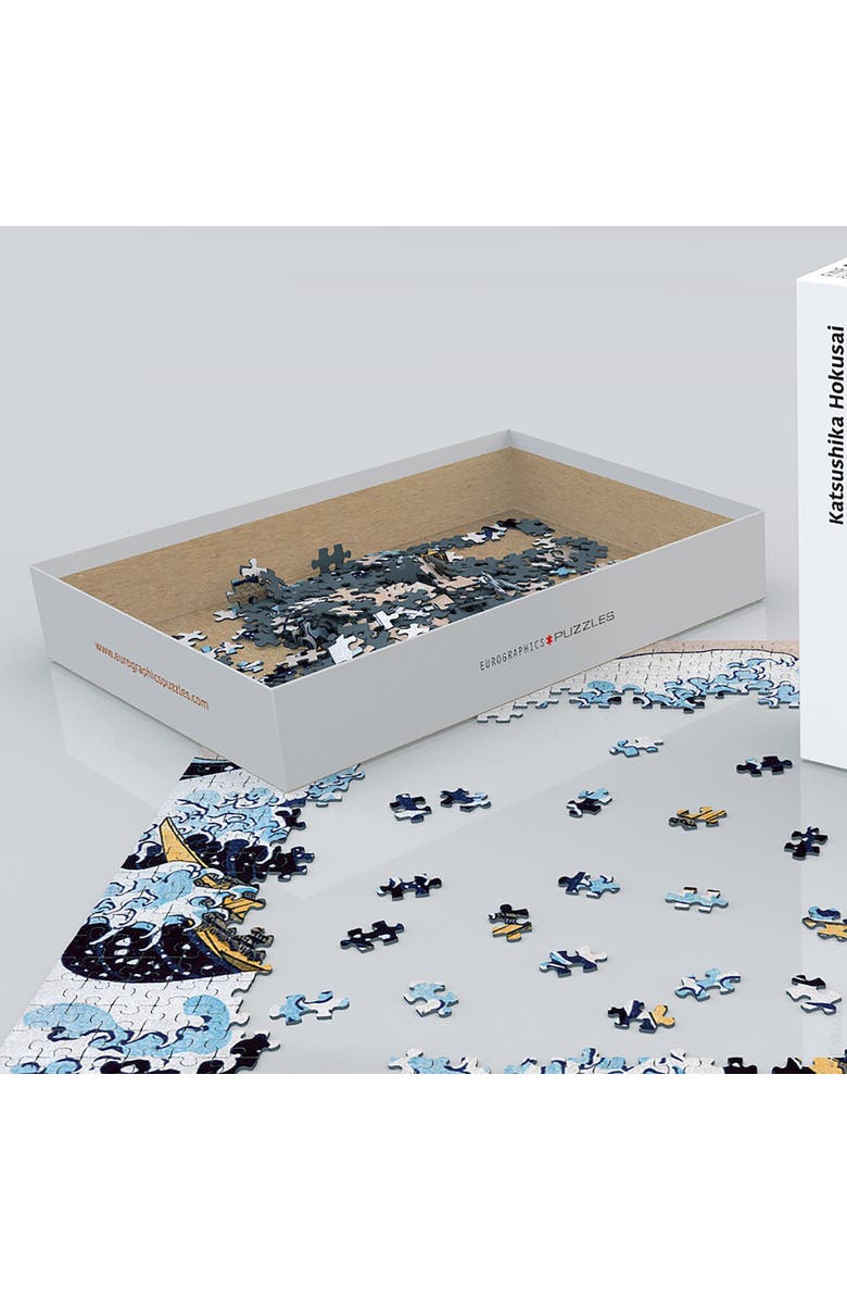 Eurographics Great Wave Off Kanagawa By Hokusai 1000 Piece Puzzle, Alternate, color, Multicolored