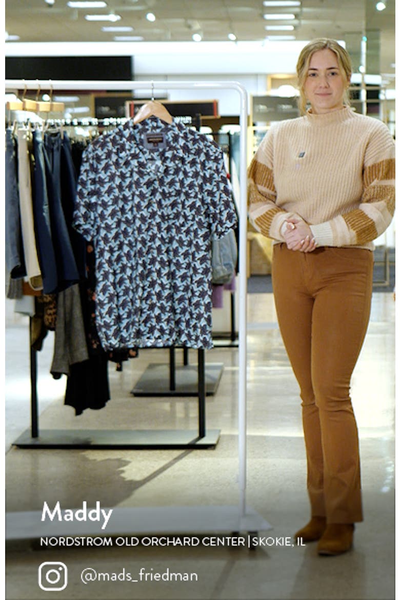 Leaf Print Cotton and Modal Camp Shirt video