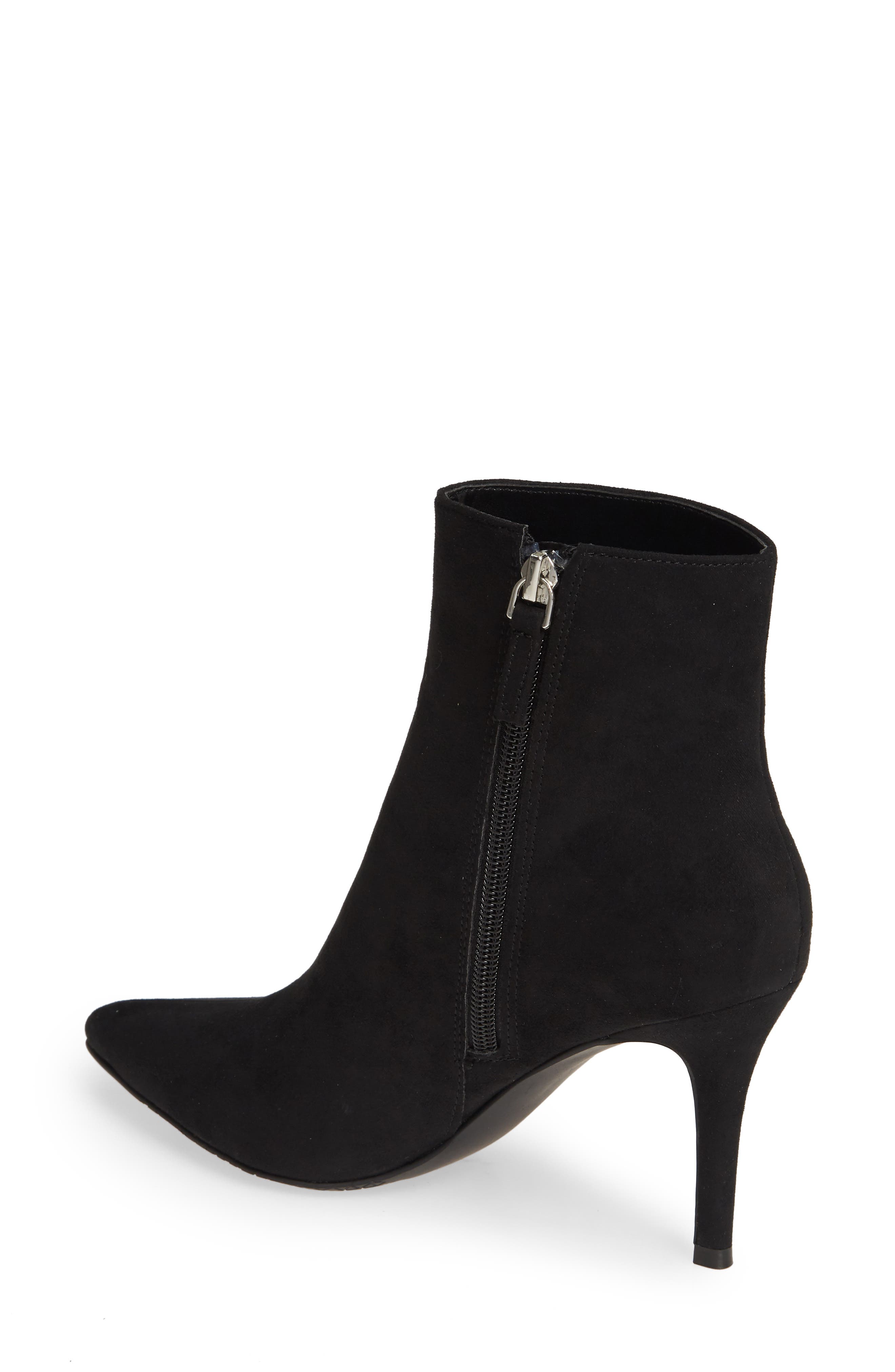 Maisie Bootie, Alternate, color, BLACK FAUX SUEDE
