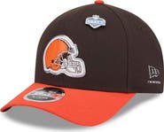 New Era Men's New Era Brown/Orange Cleveland Browns 2026 NFL Draft 9FORTY M-Crown Adjustable Hat