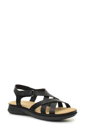 Taryn Rose Lasercut Slide Sandal