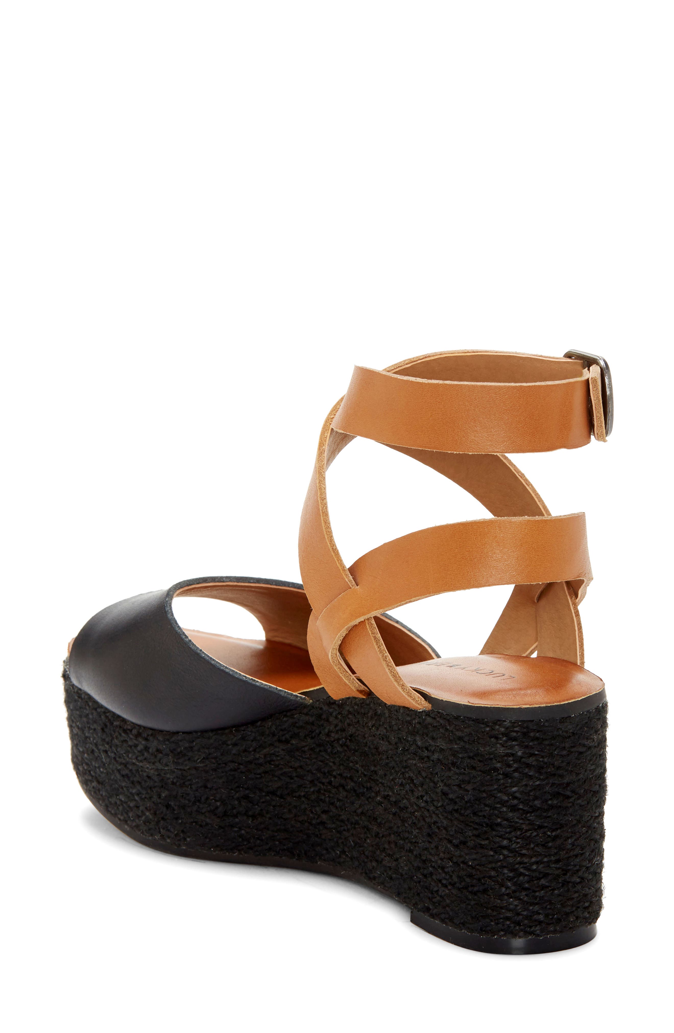Lucky Brand Ginny Platform Sandal, Alternate, color, 