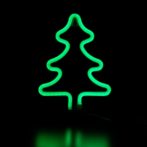 Northlight Led Christmas Tree Neon Lighted Decoration In Green
