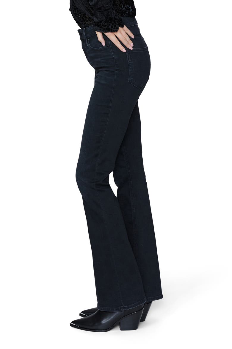 Laurel Canyon High Waist Flare Leg Jeans, Alternate, color, BLKWILLOW