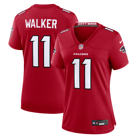 Women's Nike Jalon Walker Red Atlanta Falcons Game Jersey
