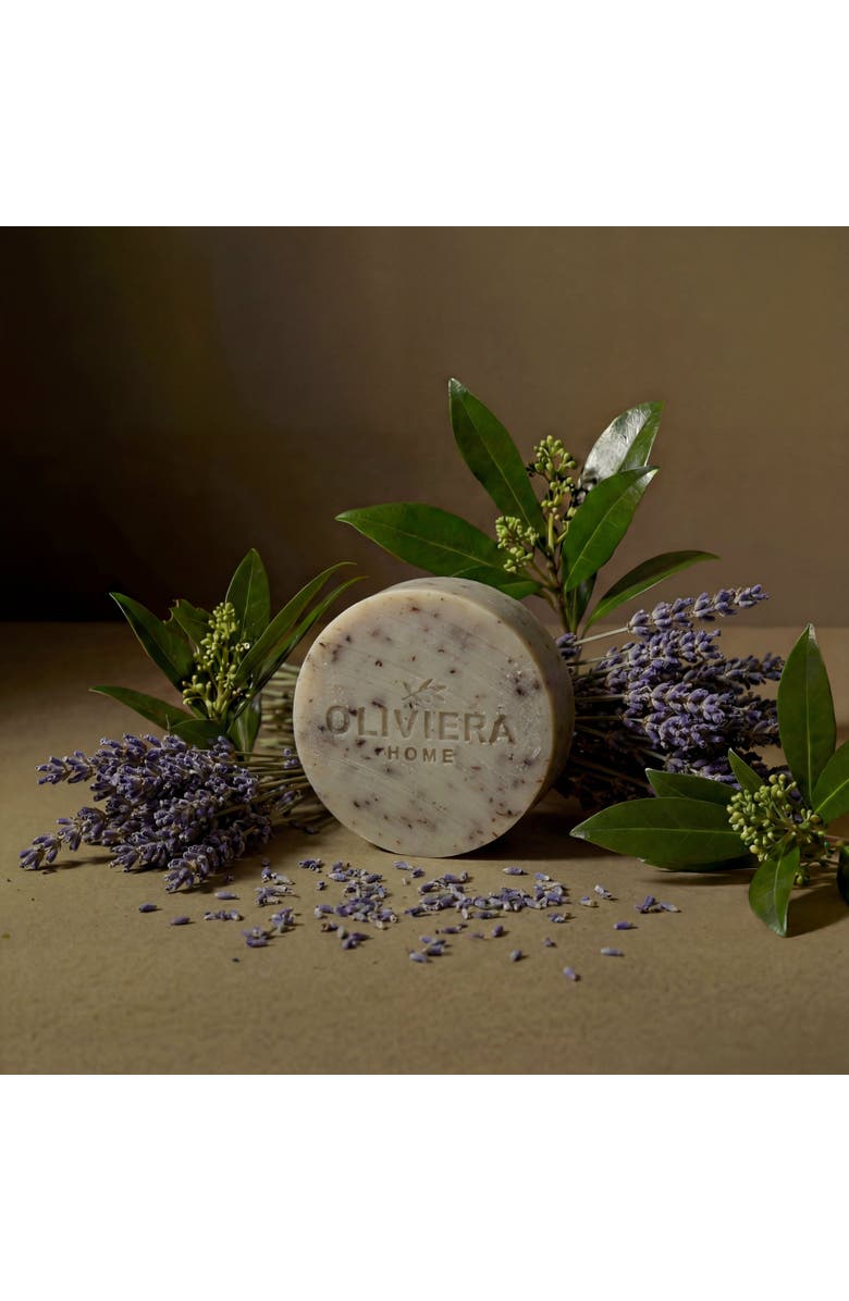 Oliviera Home Lavender Bar Soap Trio, Alternate, color, Lavender