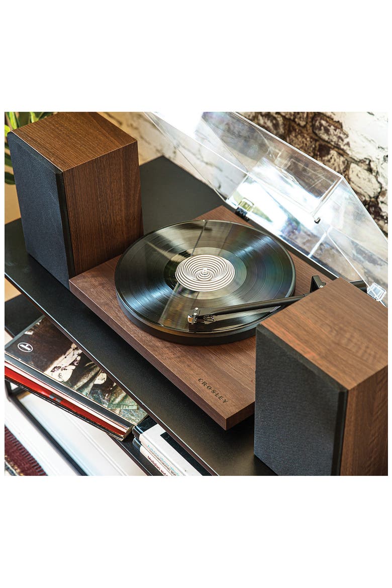 C62 Record Player with Speakers, Alternate, color, WHITE TONES