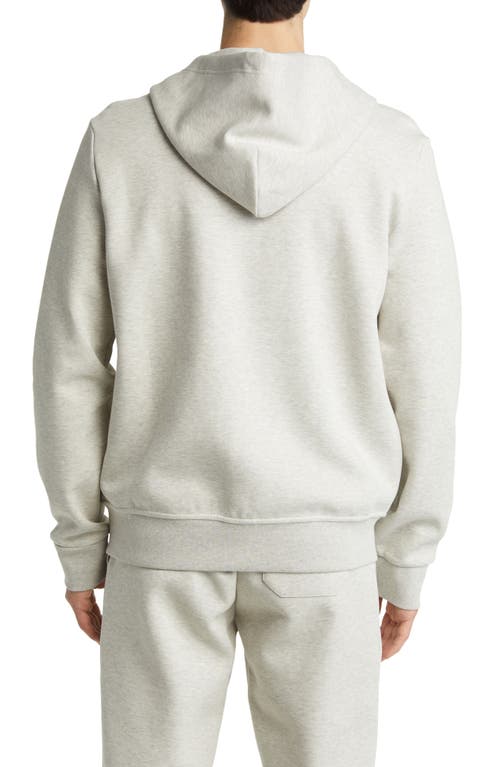 Polo Ralph Lauren Polo Pony Embroidered Zipper Hooded Casual Jacket In Light Sport Heather