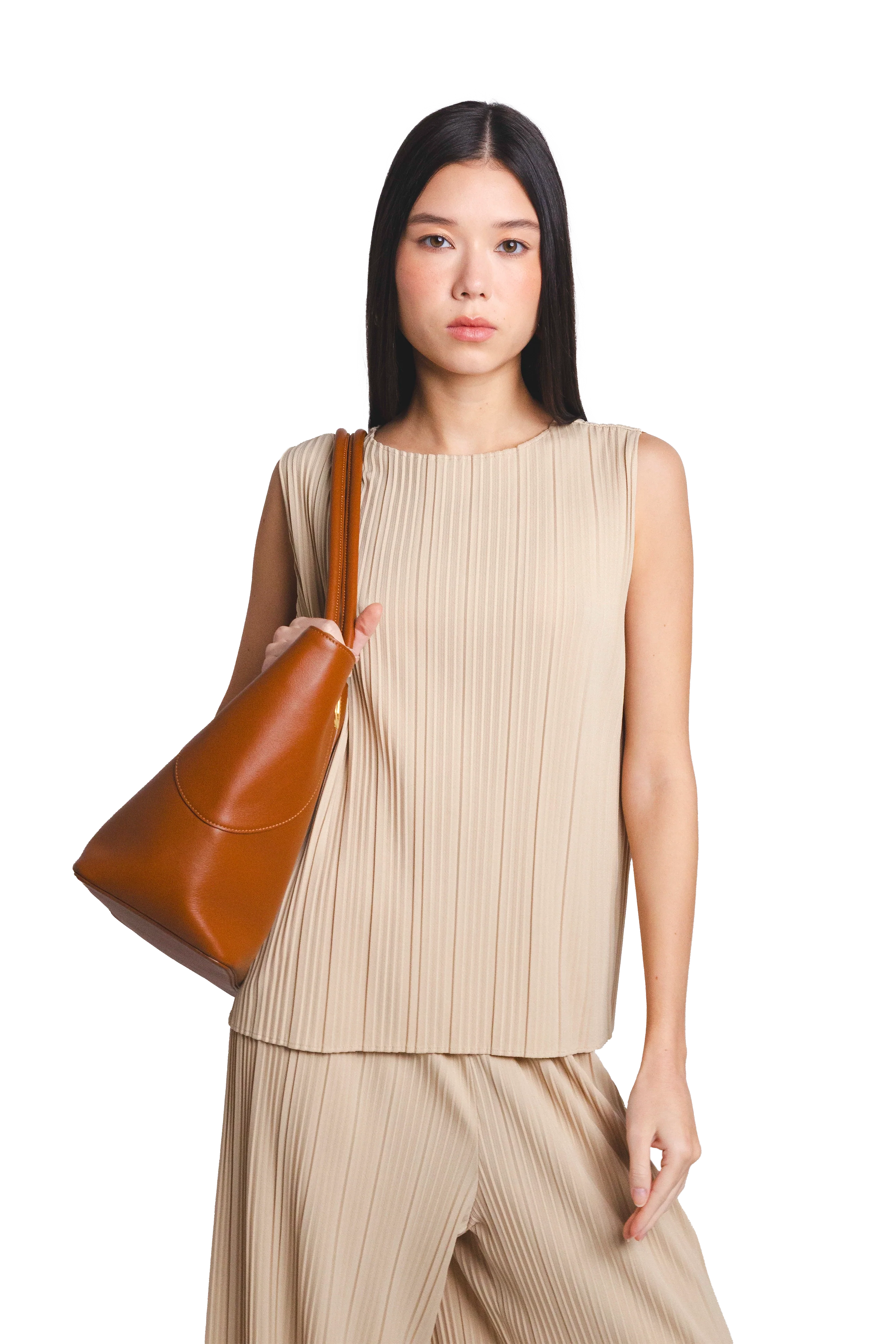Esthera 4PM Maxi Handbag, Alternate, color, Caramel