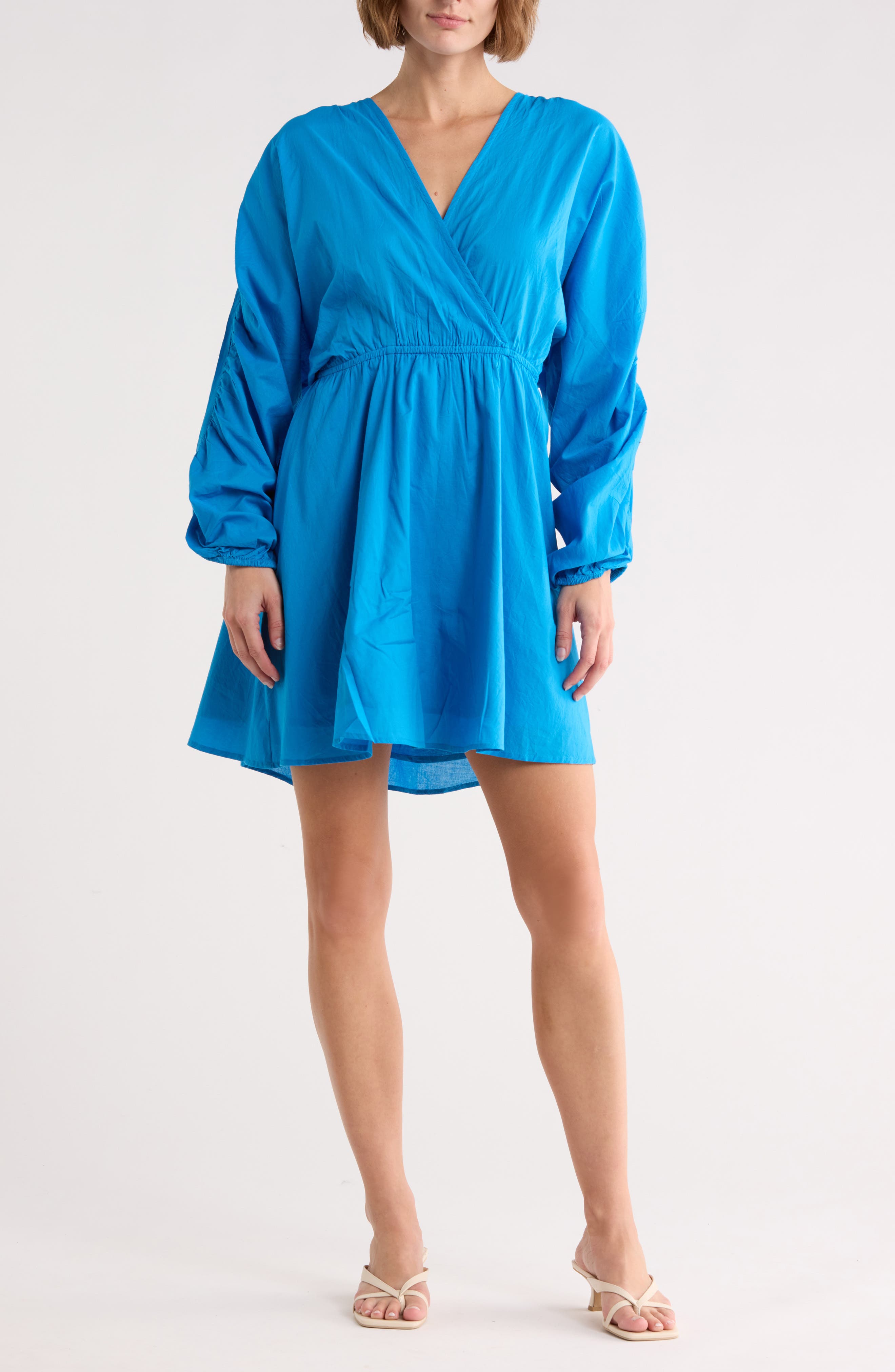 FRNCH Andreas Long Sleeve Minidress