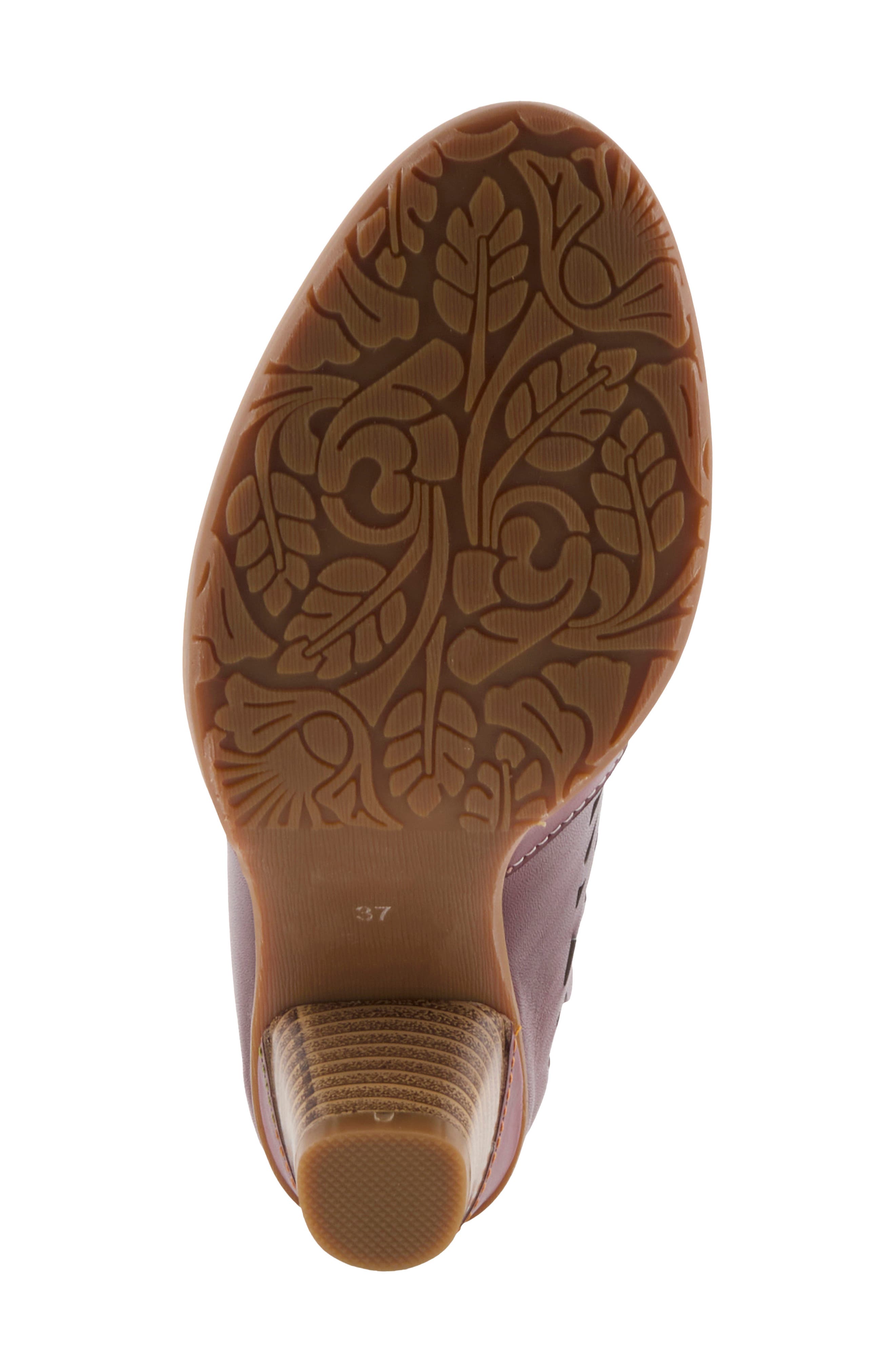 Feelin' Free Bootie, Alternate, color, BORDEAUX
