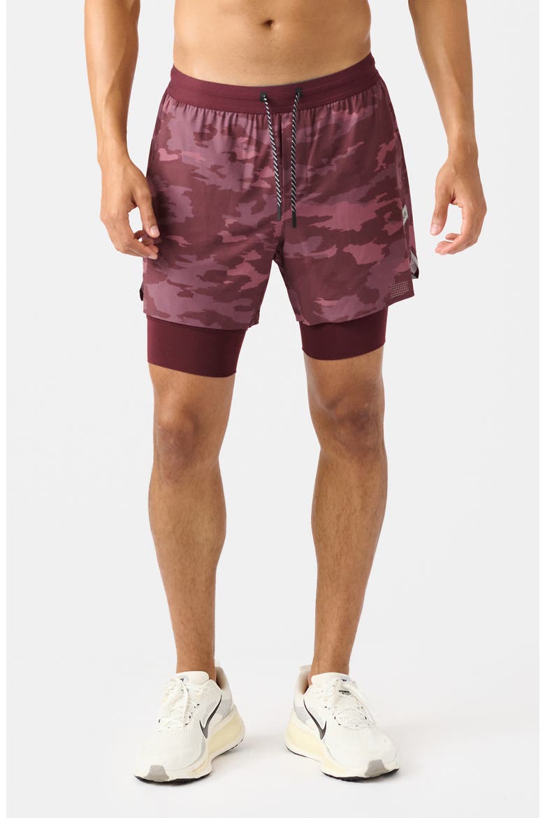 Forum Lite 2-in-1 Shorts, Main, color, FIG CAMO