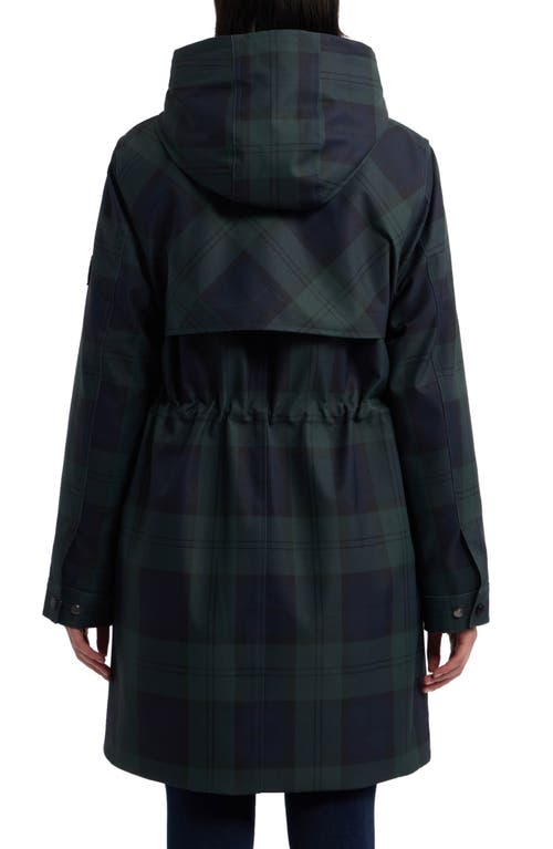 Hunter Fountain 3-in-1 Water Repellent Faux Shearling Lined Parka In Brown