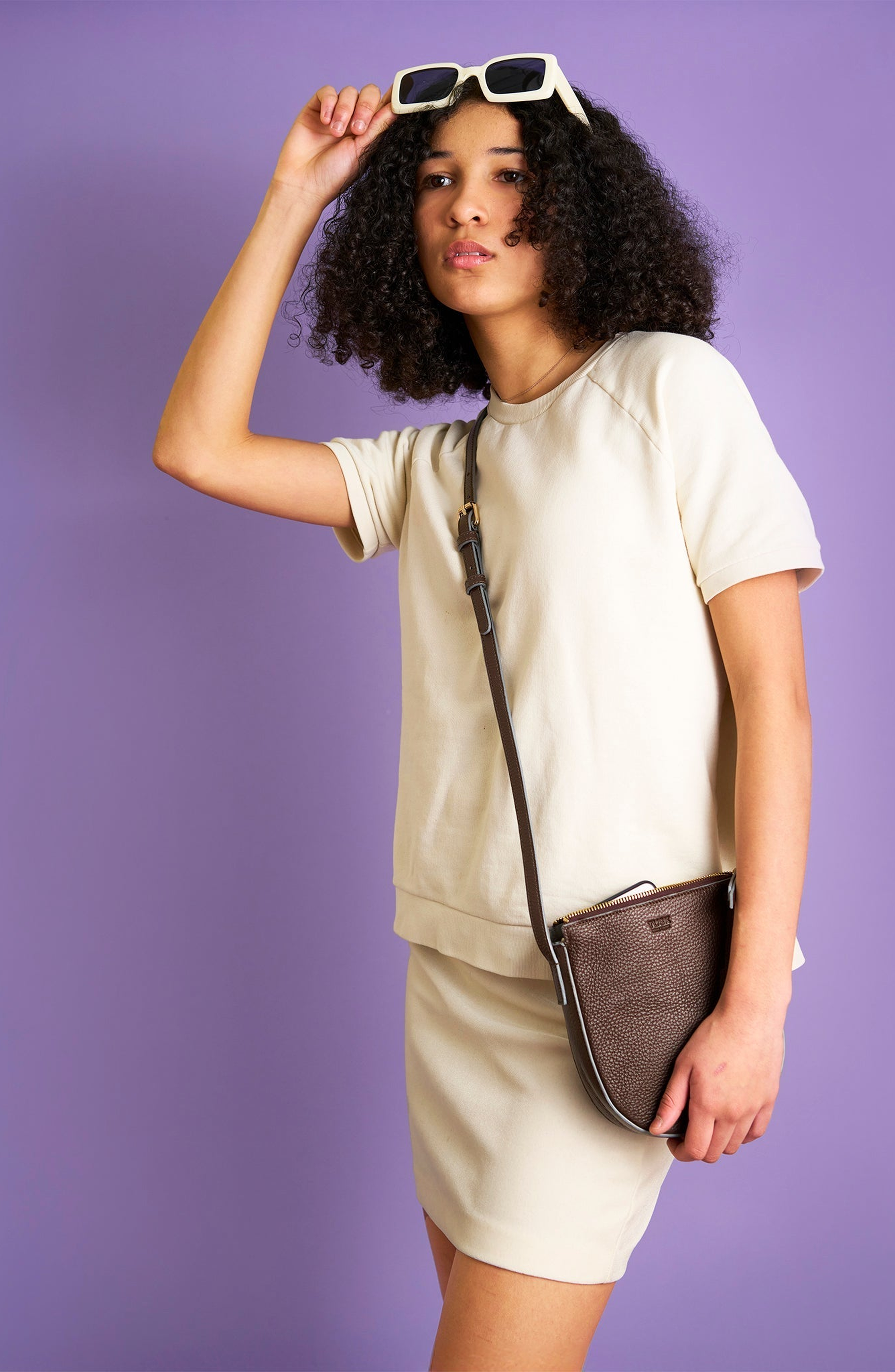 Tusk Yash Crossbody Bag, Alternate, color, Espresso