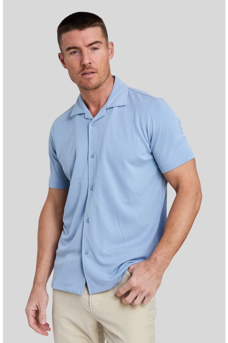 The Brody Cabana Shirt, Alternate, color, Sky Blue