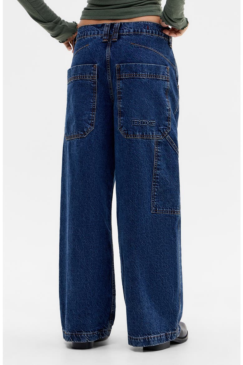 Niko Skate Wide Leg Jeans, Alternate, color, MID VINTAGE