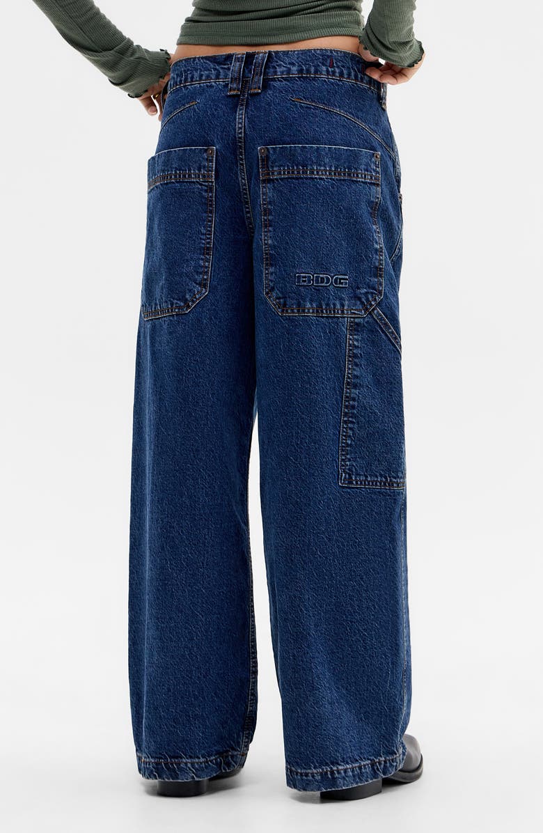 BDG Urban Outfitters Niko Skate Wide Leg Jeans, Alternate, color, Mid Vintage