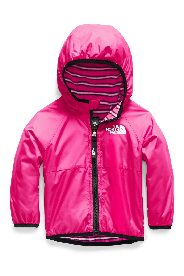 Breezeway Reversible Water Repellent Windproof Jacket, Main, color, MR PINK