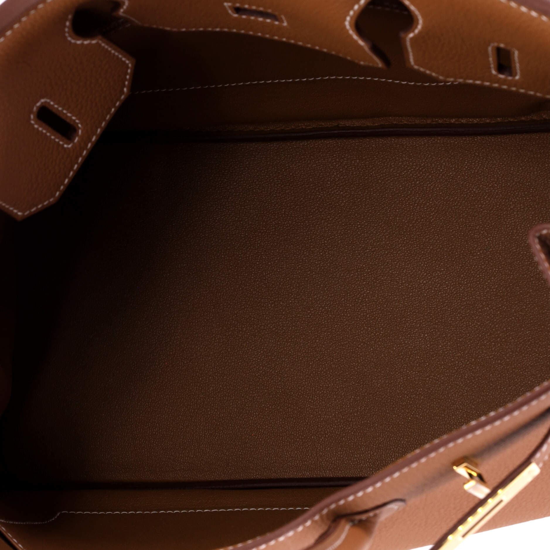 Pre-Owned Hermes Birkin Handbag Brown Togo with Gold Hardware 30, Alternate, color, Gold