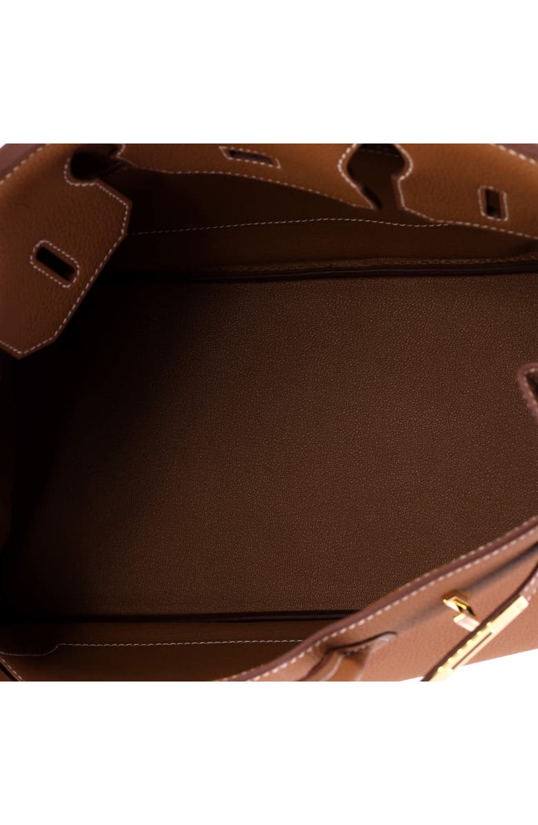 Pre-Owned Hermes Birkin Handbag Brown Togo with Gold Hardware 30, Alternate, color, Gold