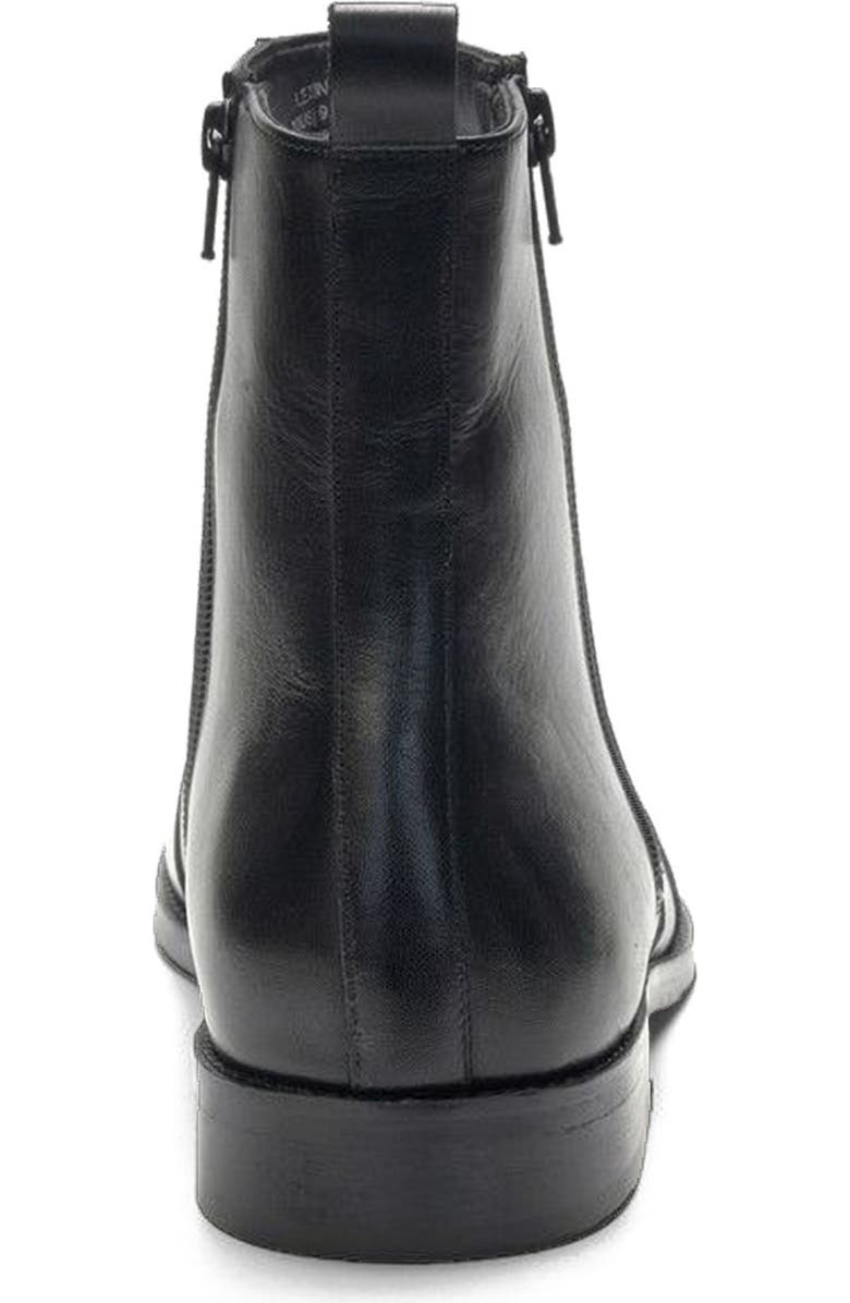 A. Veer Lexington Zip Boot, Alternate, color, Black Leather