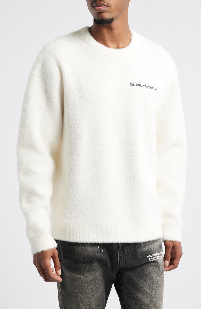 Billionaire Boys Club Fuzz Oversize Sweatshirt, Main, color, 