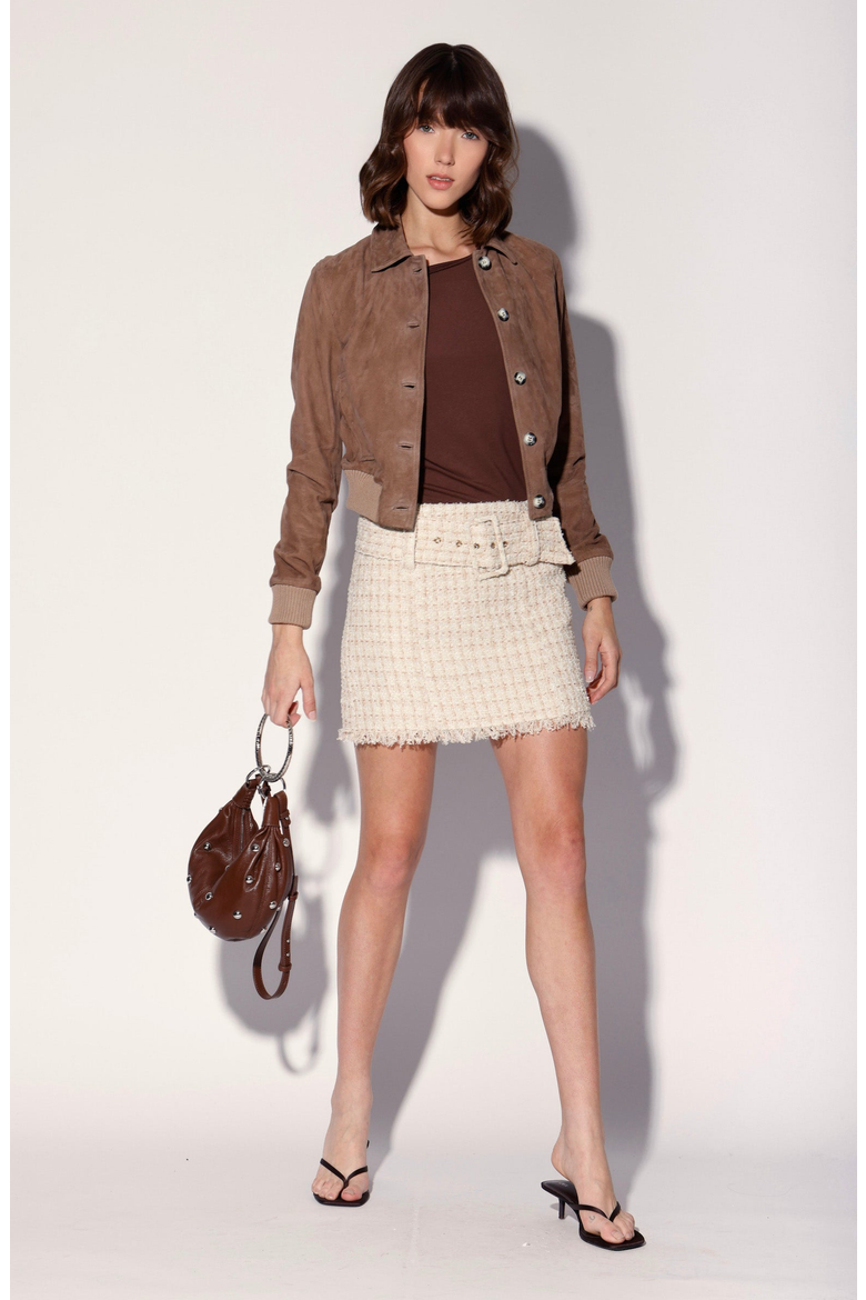 Katherine Jacket, Main, color, Brown Taupe Suede