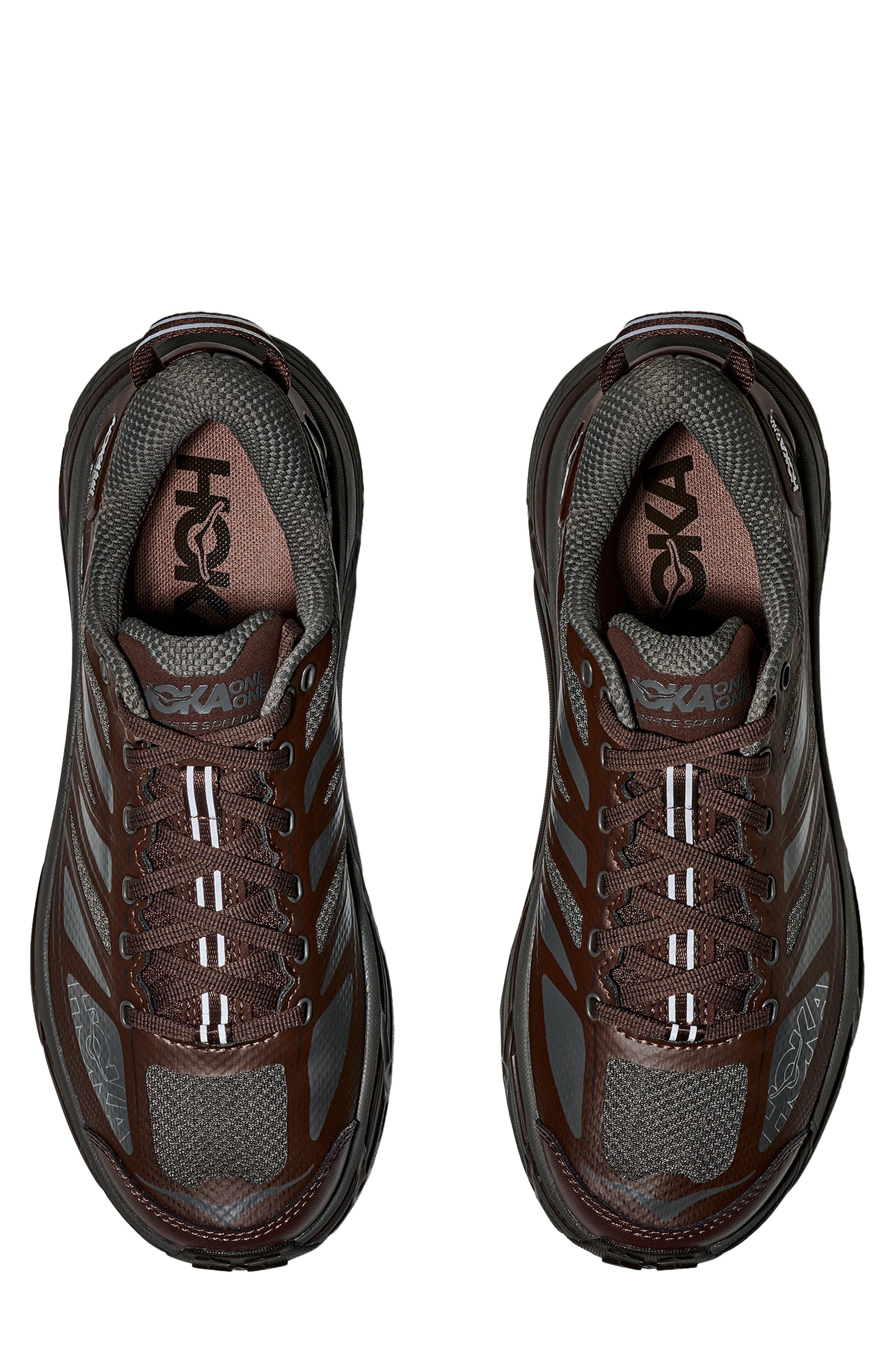 HOKA Mafate Speed 2 Sneaker, Alternate, color, Asphalt Grey / Walnut