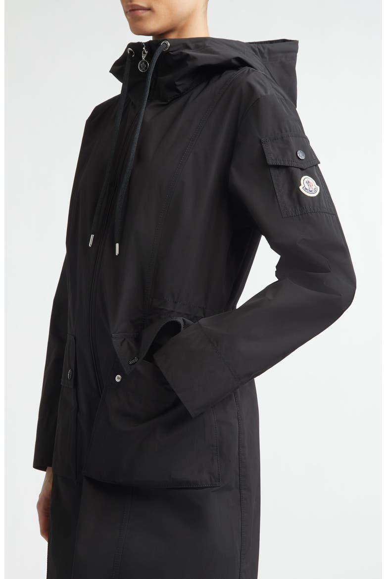 Laerte Long Parka, Alternate, color, BLACK