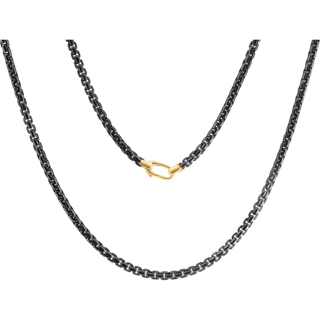 Effy Sterling Silver Box Chain Necklace
