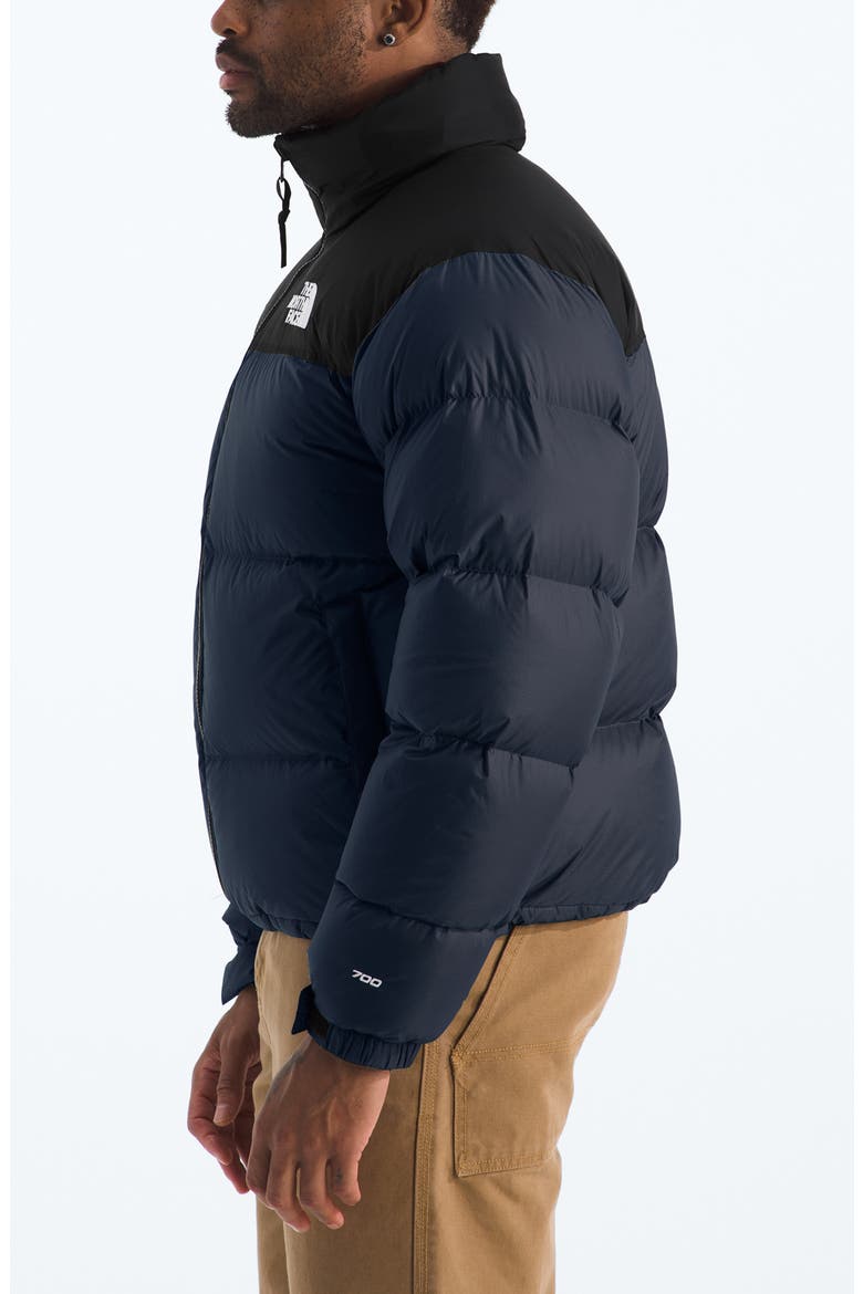 1996 Retro Nuptse 700 Fill Power Down Packable Jacket, Alternate, color, SUMMIT NAVY/ TNF BLACK R