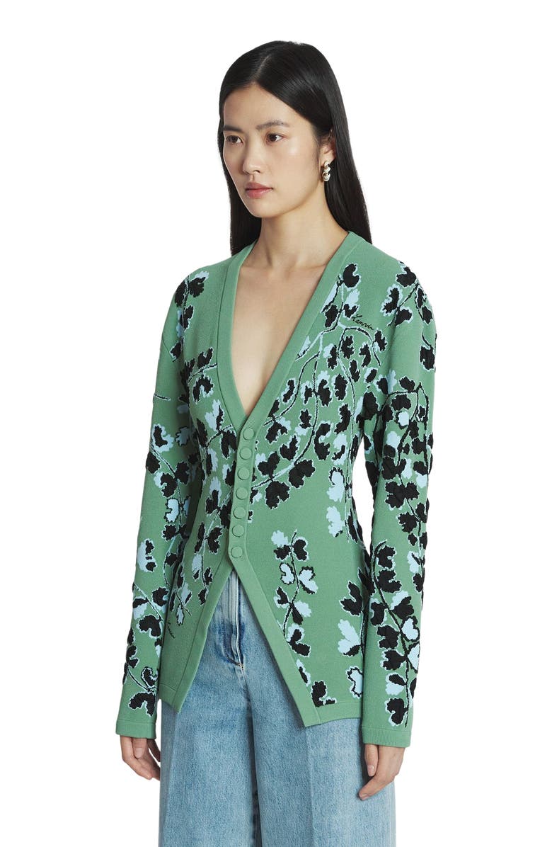 Lanvin TAILORED JACQUARD CARDIGAN, Alternate, color, 