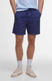 Barbour Relaxed Fit Cotton Oxford Cloth Drawstring Chino Shorts
