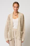 Central Park West Iris Braided Trim Duster