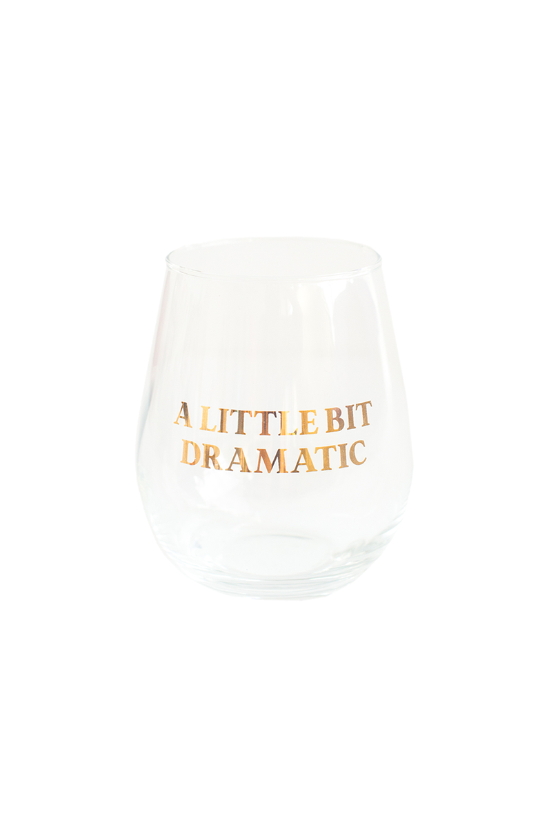 Jollity 
Co A little bit dramatic Wine Glass, Main, color, Assorted Pre-Pack