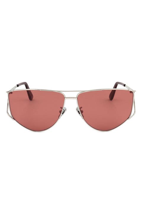 64mm Cat Eye Sunglasses