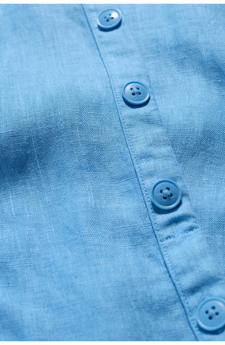 Seasalt Cornwall Foredune Linen Top, Alternate, color, Clear Sky