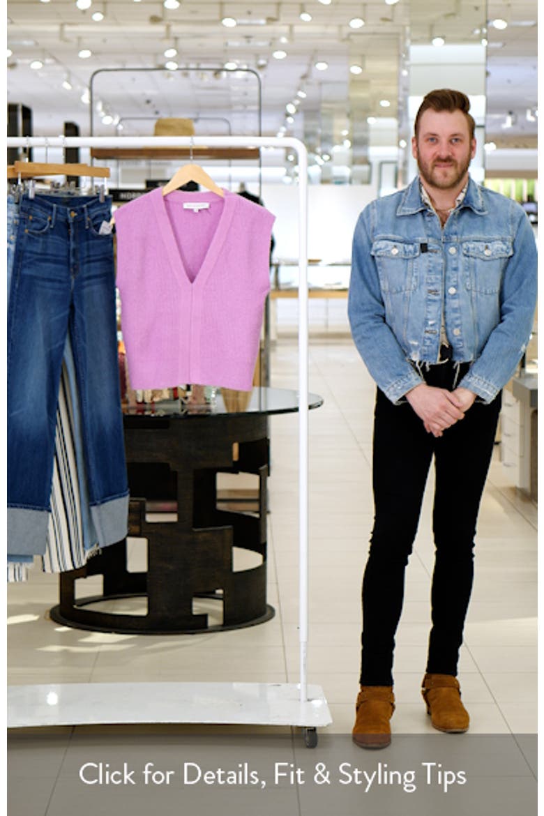 Rib Sweater Vest video
