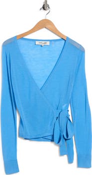 Diane von Furstenberg Ballerina Wool Wrap Sweater