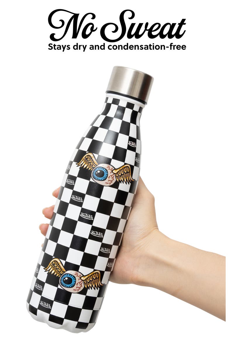 BPA Free 24oz Hydration Stainless Steel Bottle, Alternate, color, Vision Board
