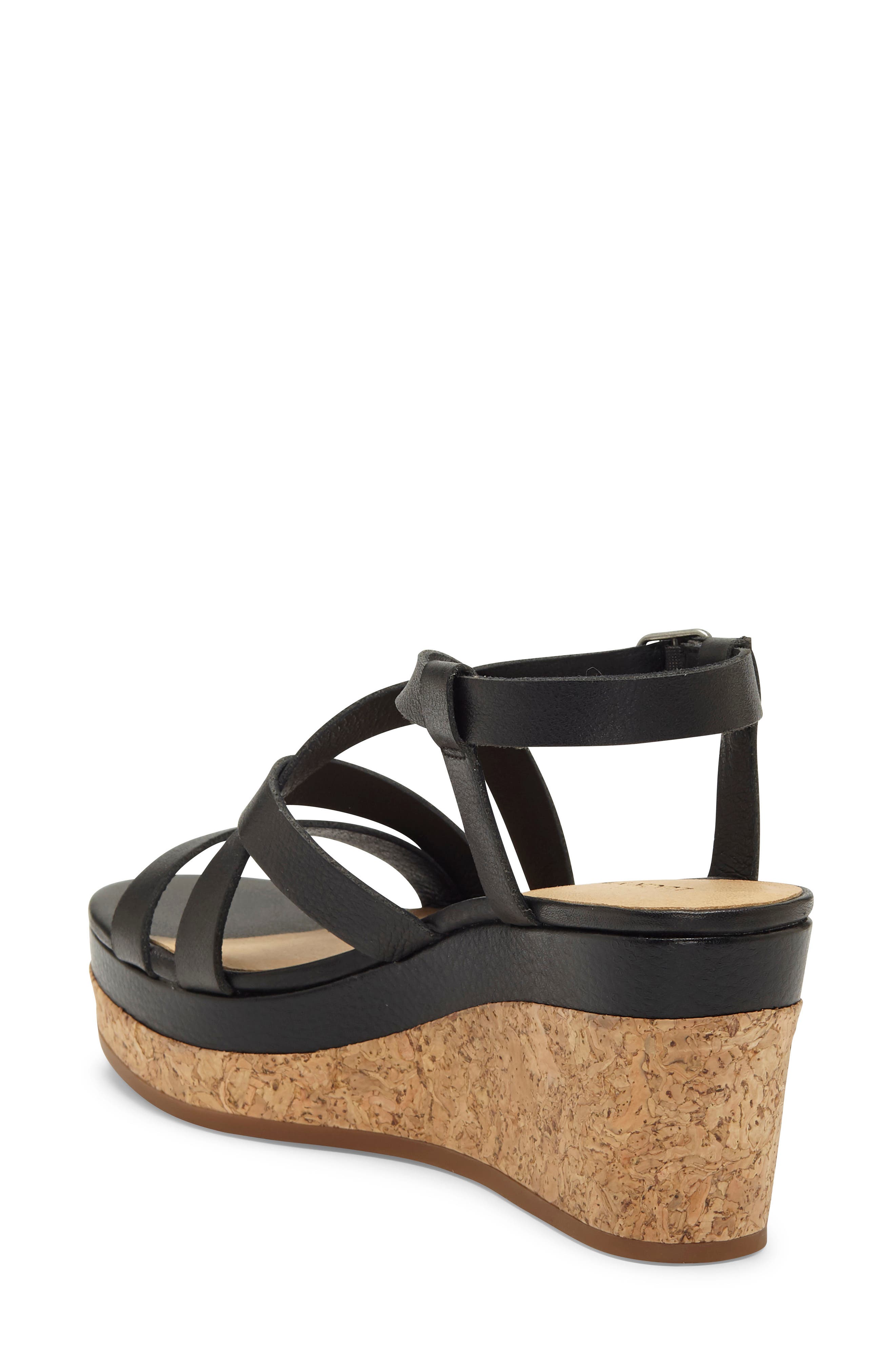 Lucky Brand Batikah Strappy Wedge Sandal, Alternate, color, 