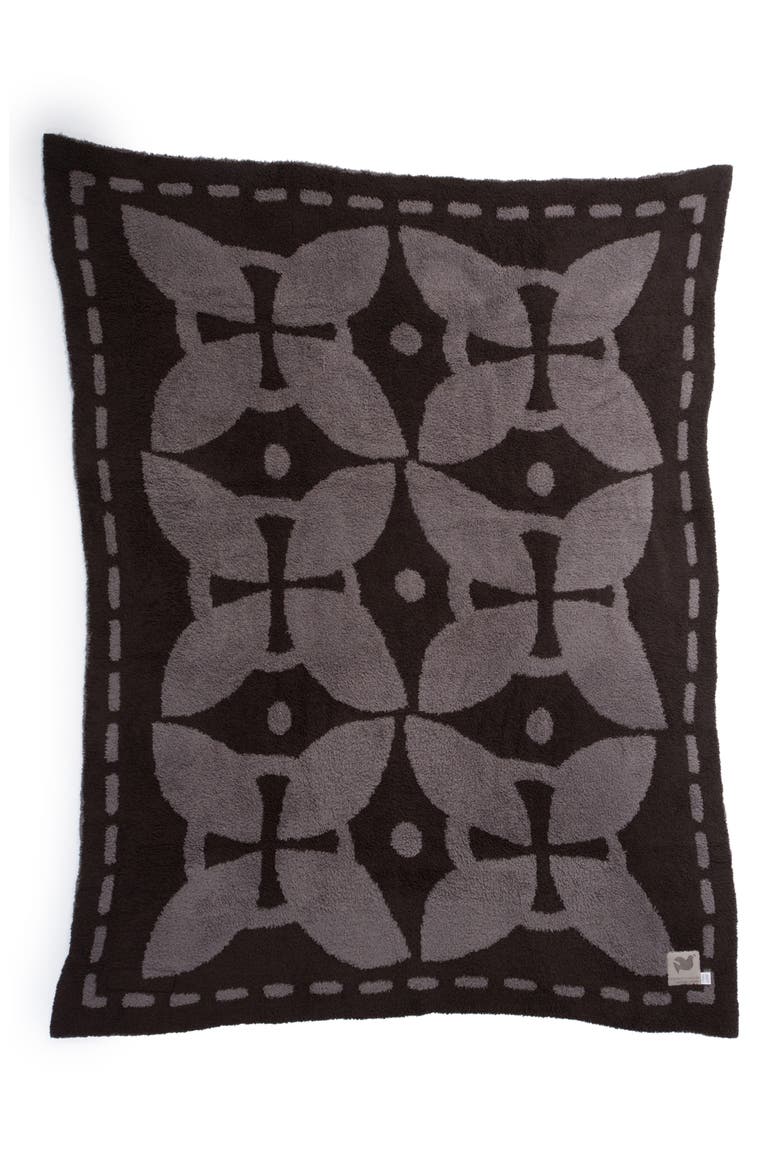 Covered in Prayer® Throw, Alternate, color, CHARCOAL/ ESPRESSO